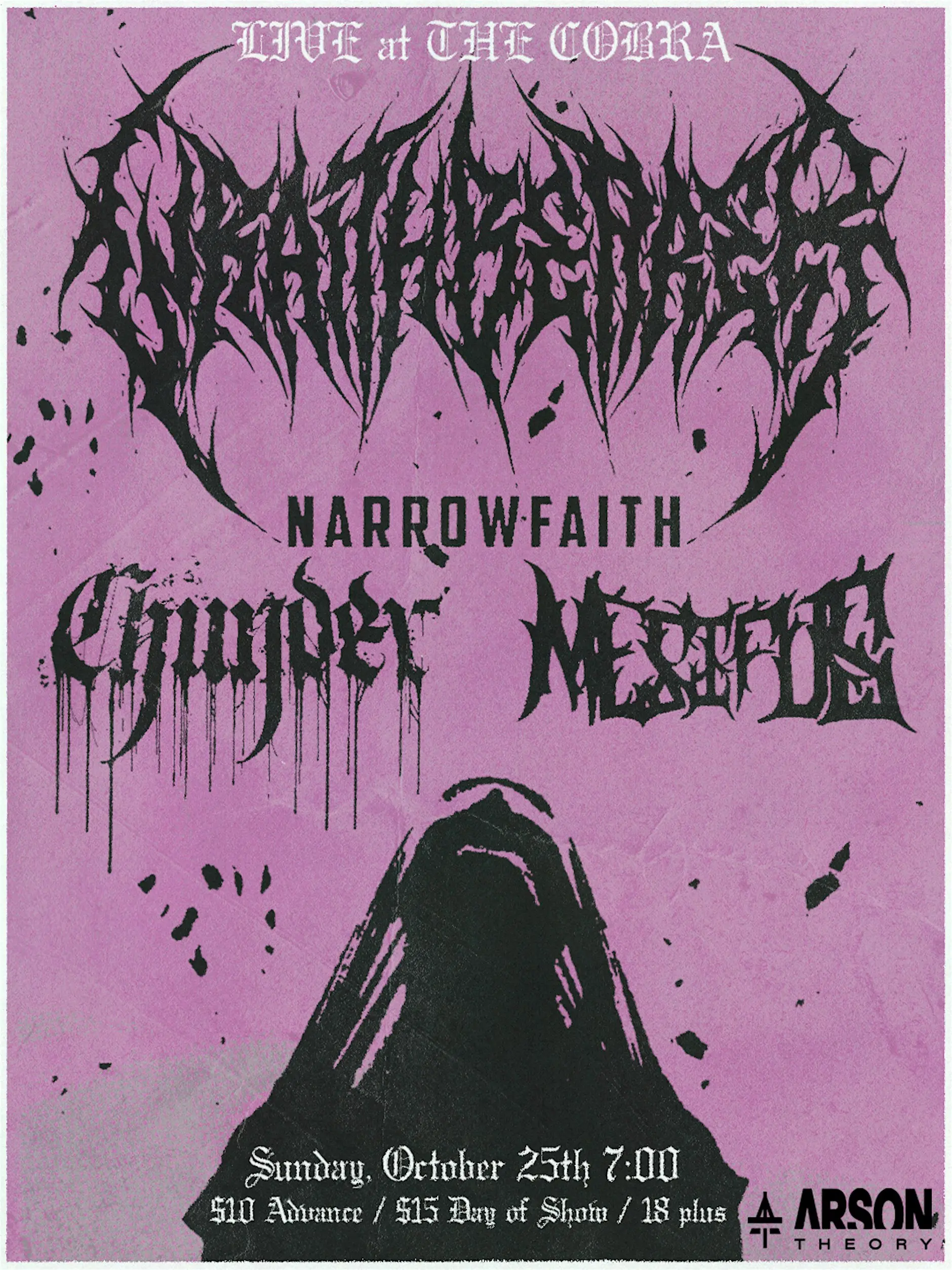 Live at The Cobra show flyer thumbnail